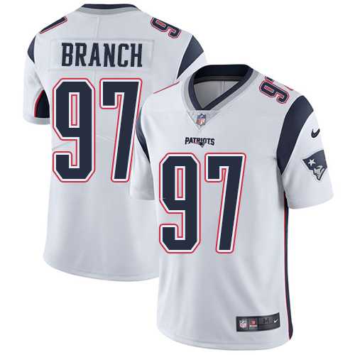 Nike New England Patriots #97 Alan Branch White NFL Vapor Untouchable Limited Jersey,We sell and wholesale Nike New England Patriots #97 Alan Branch White NFL Vapor Untouchable Limited Jersey on line form chian!